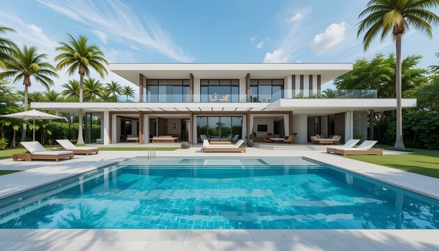 - Original name(s): Modern, upscale home with a swimming pool.png