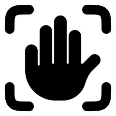 Hand Scanner Icon