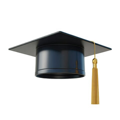 Graduation cap stock photo: mortarboard academic dress for university and college commencement ceremony