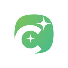 Letter C logo, C logo, AI logo set, modern and minimal design, tech-inspired, colorful icons and symbols, suitable for artificial intelligence, innovation, branding, startups, and digital identity.