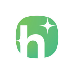 Letter H logo, H logo, AI logo set, modern and minimal design, tech-inspired, colorful icons and symbols, suitable for artificial intelligence, innovation, branding, startups, and digital identity.