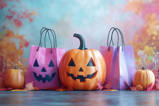 Whole pumpkin among halloween shopping tips