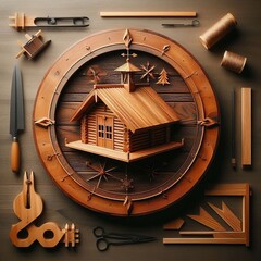 Technique Pine construction barn red stain weather vane