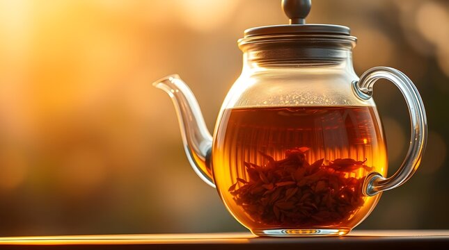 teapot and cup - Powered by Adobe