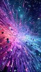Abstract cosmic explosion (1)