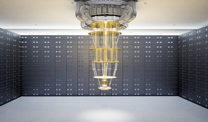 Quantum computer machine