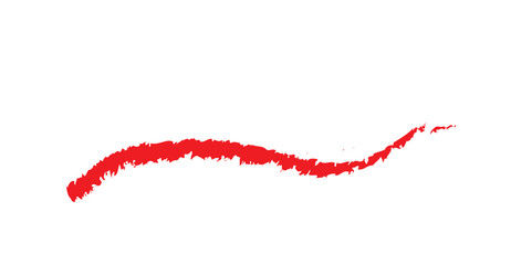 Crimson Brushstroke Graphic Element: An Artistic Red Swirl Isolated on White Background for Dynamic Design and Creative Visual Projects