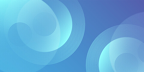 Modern Blue Tech Circle Finance Fintech Background Abstract Pixel Abstract Modern Design Simple