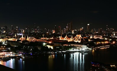 City, Bangkok, Thailand, Asia, Night, Night City
