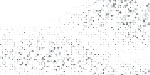 Modern dotted halftone gradient texture. Vanishing polka dot background abstract
