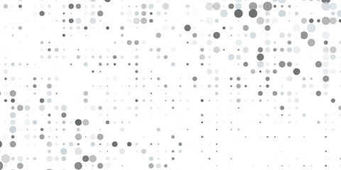 Modern dotted halftone gradient texture. Vanishing polka dot background abstract simple