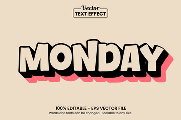 Retro vintage text effect, Editable text effect