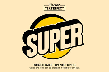 Retro vintage text effect, Editable text effect