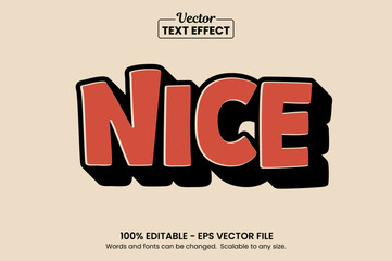 Retro vintage text effect, Editable text effect