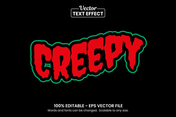 Retro vintage text effect, Editable text effect