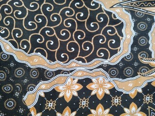 unique batik motifs typical of Indonesia