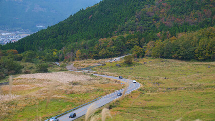 road in mountains