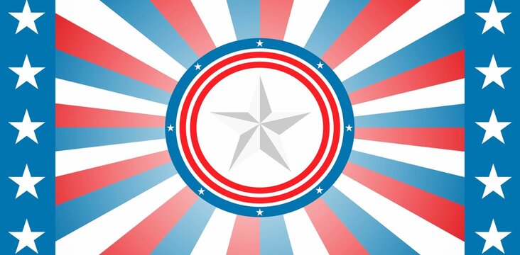 Naklejki Digitally generated image of badge