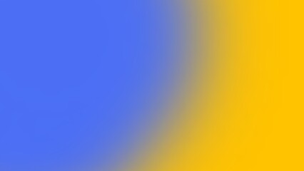 Blue and yellow gradient blur background, vibrant abstract texture for creative design, modern presentations, or tech visuals