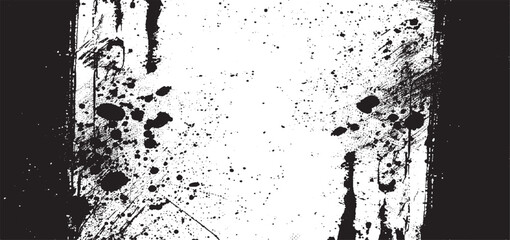  Grunge vector background. Black and White Texture. Abstract monochrome grunge for  Vector grunge brush strokes texture rough black scratches for wallpaper,