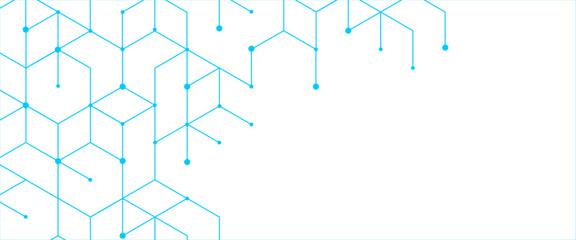 Vector abstract geometric modern triangles technology pattern background