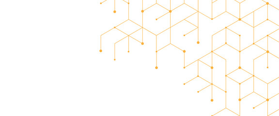 Vector abstract geometric modern triangles technology pattern background