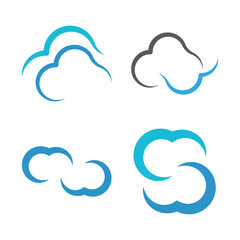 Cloud Logo Template Icon