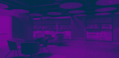 Interior of modern office