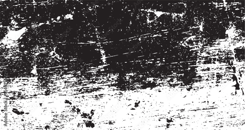 Wall mural grunge texture effect, scratch and dust particle grain on white background. vector grunge abstract t
