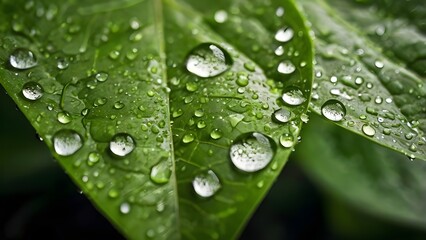 dew on leaf