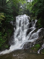 Obraz premium Todoroki Falls in Nagasaki, Japan