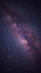 Galaxy background with Milky Way's central region, showcasing a breathtaking cosmic view suitable for astronomy, science fiction, or space-themed designs.