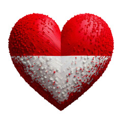 heart of the Indonesia country 