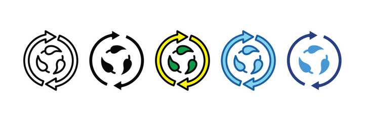 Renewable  Icon Element For Design