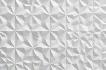 A visually striking textured wall panel with a geometric pattern that creates a play of light and shadow