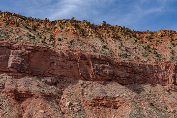 Zion Canyon (Little Zion, Mukuntuweap, Mu-Loon'-Tu-Weap Straight Cañon; weap is Paiute for canyon) is a deep and narrow gorge in southwestern Utah, carved by the North Fork of the Virgin River. 