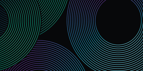 Abstract geometric background modern linear pattern design for poster, cover, branding, banner