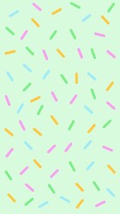 Colorful confetti pop background
