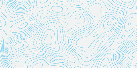 Create an abstract background using light blue topographic contour lines on a white canvas. The lines should vary in thickness and form fluid, organic shapes, mimicking elevation lines on a map.