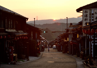 岩村城下町　街並み