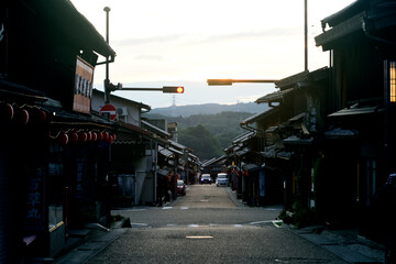 岩村城下町　街並み