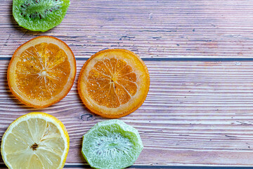 Gourmet fruit background for your desserts
