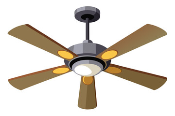 Stylish Ceiling Fan with Light Fixture Modern Home Design Element