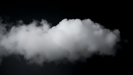 爆発やミステリーを連想させる煙の塊