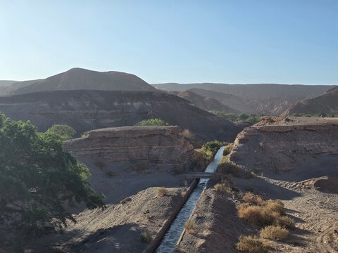 The Canal System of the San Pedro de Atacama Desert, Chile