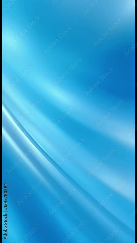 Poster abstract blue fluid motion with light streaks and subtle gradient