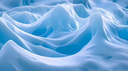 Obraz premium Stunning Glacial Ice Formations A Breathtaking Winter Wonderland 