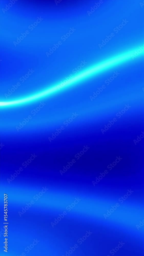 Aufkleber dynamic abstract blue gradient video with subtle light and motion effects