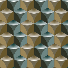 Colorful abstract textured geometric seamless pattern.