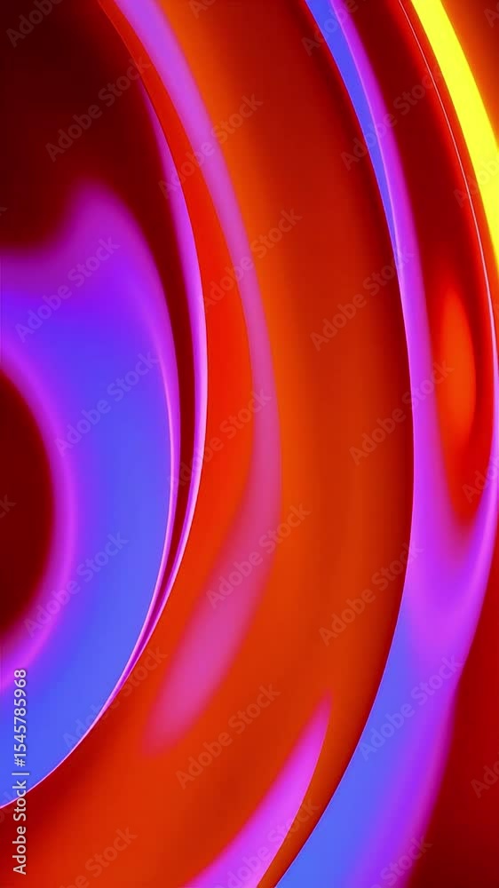Poster Abstract Video of Flowing Colors with Dynamic Light and Shadow Effects